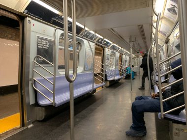 NEW YORK (USA) - 22 .01.2020: bir salgın sırasında COVID-19