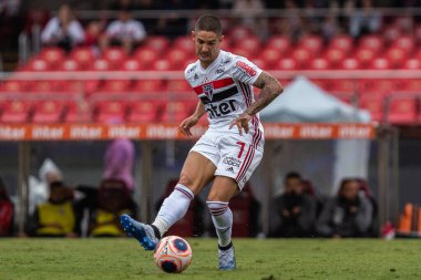 SAO PAULO, SP, BRAZIL: Brezilya 'daki iki Campeonato Brasileiro Srie A takımı arasında futbol maçı