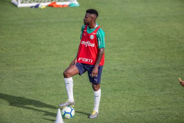 SAO PAULO, SP, BRAZIL: Brezilya 'daki iki Campeonato Brasileiro Srie A takımı arasında futbol maçı