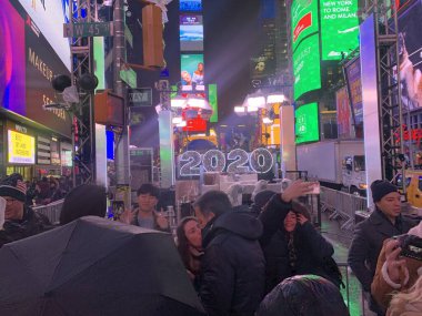 NEW YORK (USA) - 22 .01.2020: bir salgın sırasında COVID-19