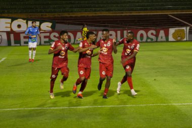 (Korintliler Brezilya 1. Lig Kadın Futbol Ligi 'ni kazandılar. 6 Aralık 2020, Sao Paulo, Brezilya: Corinthians, Avai-Kindermann 'ı yenerek 2020 Brezilya 1. Lig bayanlar futbol ligi şampiyonu oldu.