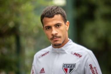 Sao Paulo - 3 Mart 2020: Sao Paulo takımının eğitimi sırasında. Eylem, Sao Paulo 'nun batısındaki Barra Funda' nın tomografisinde gerçekleştirildi.