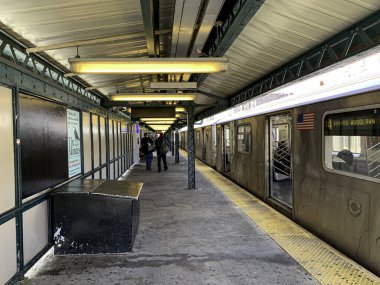 NEW YORK (USA) - 22 .01.2020: bir salgın sırasında COVID-19