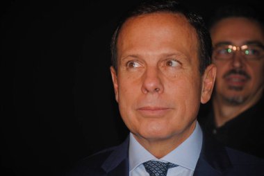 SAO PAULO, SP, 13.09.2019 - Vali Joao Doria toplantıda haberleri duyurdu