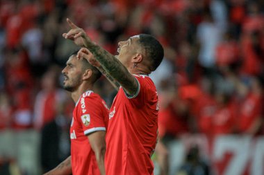 Porto Alegre - FEB 26, 2020: INTER VS TOLIMA - Kolombiya 'dan Tolima' ya karşı oynanan maçta, Libertadores 2020 öncesi Beira-Rio Stadyumu, Porto Alegre 'deki Beira-Rio Stadyumu' nda oynanan üçüncü tur maçında onaylandı.