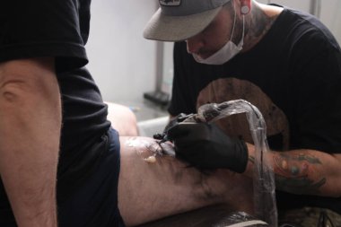 SAO PAULO, SP, 26.10.2019 - Sao Paulo 'da dövme haftası fuarı 