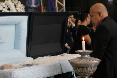 SAO PAULO, SP, 28.11.2019 - Velorio Gugu cenaze törenindeki insanlar