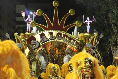 Rio de Janeiro - RJ, 25 / 02 / 2020 - Escola de samba Salgueiro, Brezilya karnavalı 