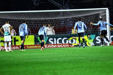SAO PAULO - SEPT 25, 2019: SAO PAULO VS GOIS - Match between Sao Paulo x Goais, valid for the 21 round of the Brazilian Championship, at Estadio do Morumbi, west zone of Sao Paulo