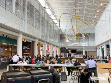 Charlotte (USA), 25 / 08 / 2020 - Uluslararası Havalimanı Charlotte, ABD 