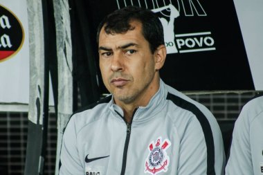 SAO PAULO - OCT 19, 2019: CORINTHIANS VS CRUZEIRO during the match between valid for the 27th round of the Brazilian Championship, at the Corinthians Arena in Itaquera