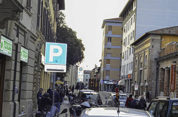 Riccione Ita 2020 イタリアの新しい制限措置 — ストック写真