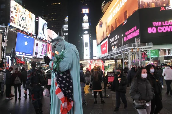 New York Usa Fact New York City Reopening Week Some — Stock Photo, Image