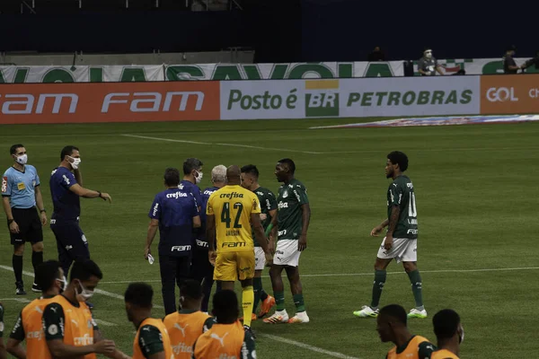 Brezilya Ulusal Futbol Ligi Sao Paulo Brezilya Brezilya Futbol Şampiyonası — Stok fotoğraf