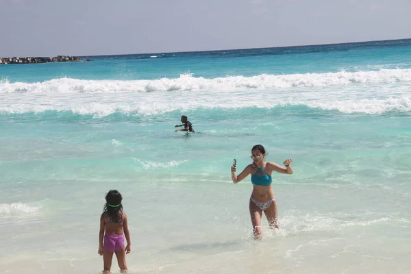 Cancun Mexico Beautiful Tropical Resort Cancun Mexico — Stock Photo, Image