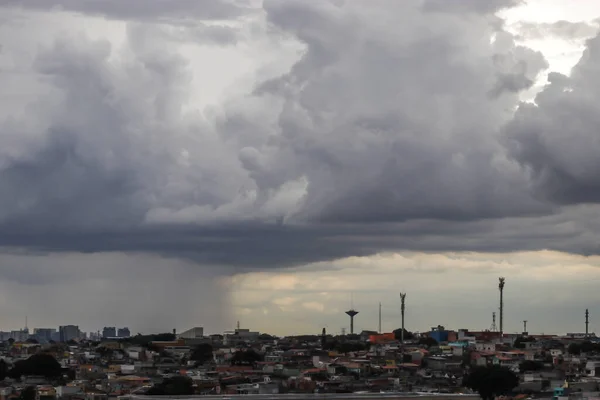 Situazione Meteo San Paolo Gennaio 2021 San Paolo Brasile Nuvole — Foto Stock