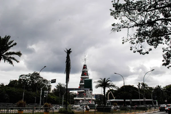 Nkú Paulo 2019 Dekorace Pohyb Parku Ibirapuera — Stock fotografie