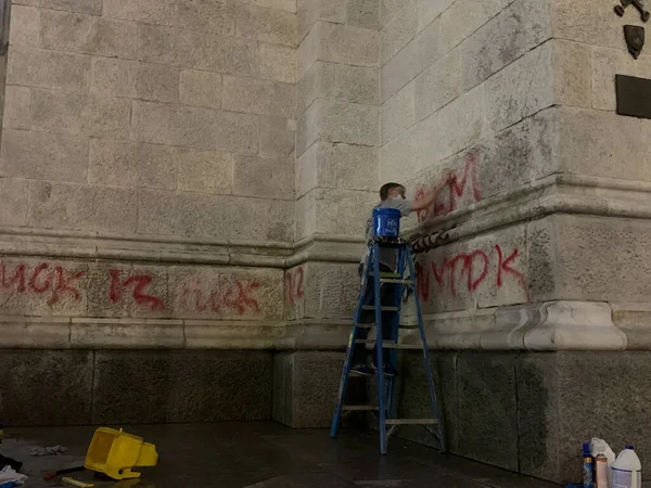 Nova York Eua Apesar Reabertura Cidade Nova York Nesta Semana — Fotografia de Stock