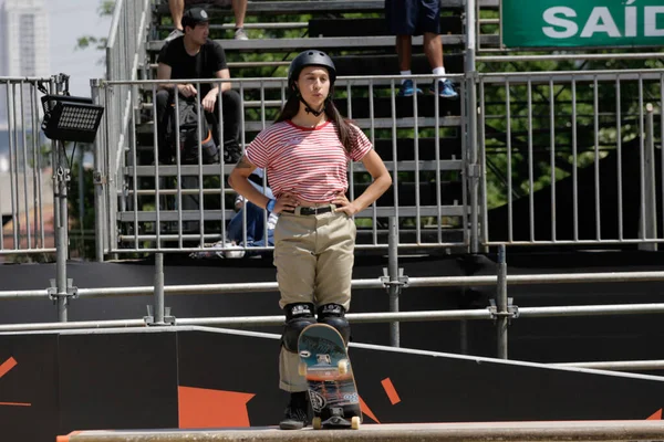 Sao Paulo 2019 Skate Für Die Athleten Während Der World — Stockfoto