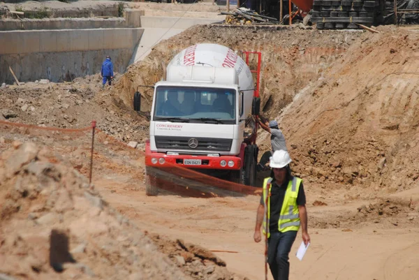 Sindaco San Paolo Visita Tabaos Reservoir Settembre 2020 San Paolo — Foto Stock