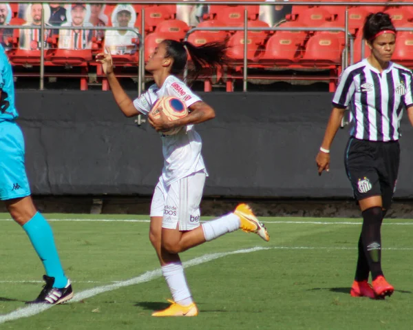 Spo Corinthians Won Brazilian 1St Division Female Soccer League Diciembre — Foto de Stock