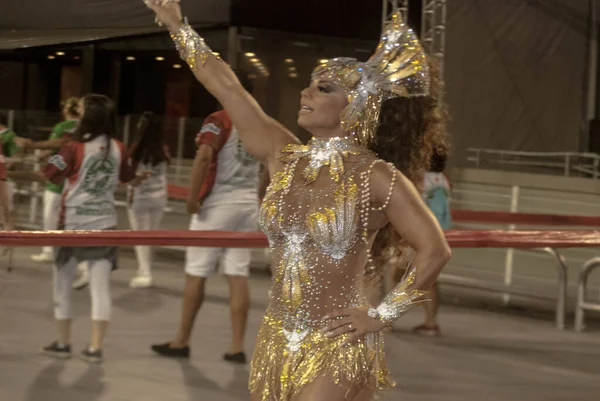 San Paolo 2020 Ensaio Tecnico Escola Samba Samba Festival San — Foto Stock