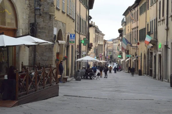 November 2020 Arezzo Italien Die Zweite Welle Von Covid Ist — Stockfoto