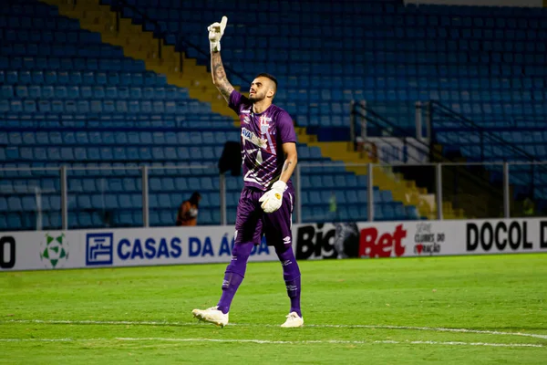 SAO PAULO, SP, BRAZIL: Brezilya 'daki iki Campeonato Brasileiro Srie A takımı arasında futbol maçı