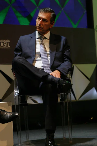 Sao Paulo 2019 Octavio Lazari Junior Presidente Генеральний Директор Bradesco — стокове фото