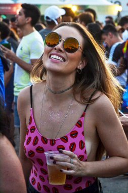 Sao Paulo, 25 Ocak 2020 - SAMBA VAI VAI OKULU TEKNİKİ - Escola de Samba Vai Vai 'nin teknik provası Sao Paulo' nun kuzeyinde Anhembi 'de gerçekleşti. 