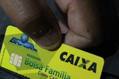 SAO PAULO, SP, 04.08.2020 - BENEFICIARIOS BOLSA AİLESİ - Takvim, Bolsa Familia lehtarlarına 600 $daha kazandıracak. 