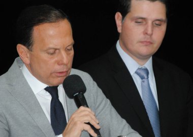 SAO PAULO, SP, 13.09.2019 - Vali Joao Doria toplantıda haberleri duyurdu