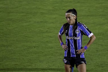 SAO PAULO, SP, BRAZIL, 28.11.2020: Sao Paulo, Brezilya 'da iki takım arasında futbol maçı