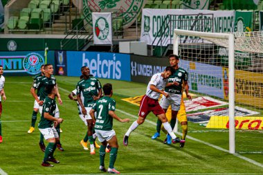 SAO PAULO, SP, BRAZIL, 28.11.2020: Sao Paulo, Brezilya 'da iki takım arasında futbol maçı