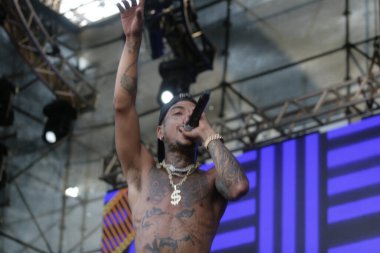 FLORIANOPOLIS, SC, 11.01.2020 - BAILE DA FAVORITA - Çeşitli şarkıcılar ve DJ Wally