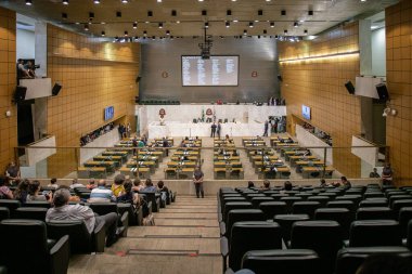 Sao Paulo (SP), 02 / 18 / 2020 - SOSYAL GÜVENLİK REformunda oylama - Anayasa Değişikliği Önerisi (PEC) 18 / 2019, vali tarafından yazılan olağanüstü oturumda bugün analiz edilecek, 