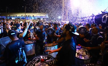 SAO PAULO, SP.18.08.2019. 50. yıldönümü kutlamaları Torcida Gavioes 