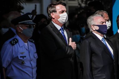 GuARULHOS, Sao Paulo - 11 Ocak 2020: bir salgın sırasında COVID 2019