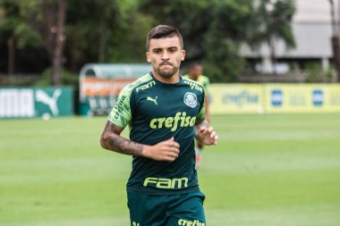 SAO PAULO, SP, BRAZIL: Brezilya 'daki iki Campeonato Brasileiro Srie A takımı arasında futbol maçı