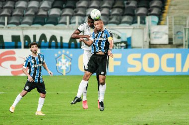 SAO PAULO, SP, BRAZIL, 28.11.2020: Sao Paulo, Brezilya 'da iki takım arasında futbol maçı