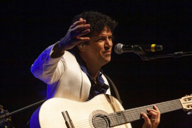 Brezilyalı Jorge Vercillo 'nun müzikal gösterisi. 4 Aralık 2020, Sao Paulo, Brezilya: Konuklar ve Jorge VErcillo çok spesifik bir gösteri 