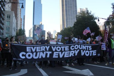 NEW YORK (USA) - 22 .01.2020: bir salgın sırasında COVID-19