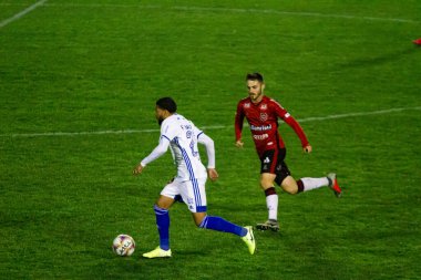 SAO PAULO, SP, BRAZIL: Sao Paulo, Brezilya 'da iki takım arasında futbol maçı