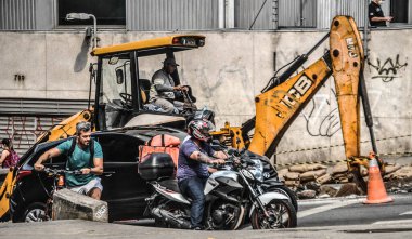 SAO PAULO, SP 18.11.2019 - Sao Paulo, Brezilya 'daki yaşam sahnesi