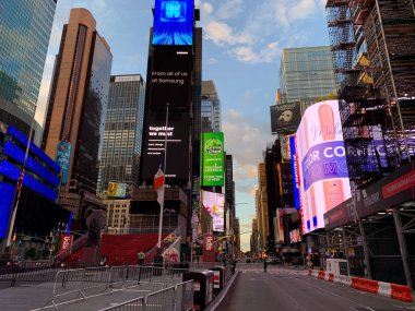 NEW YORK (USA) - 22 .01.2020: bir salgın sırasında COVID-19