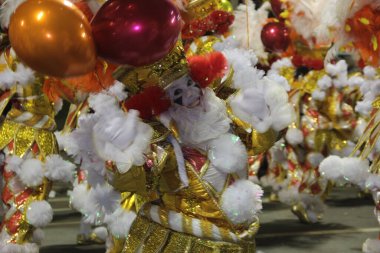 Rio de Janeiro - RJ, 25 / 02 / 2020 - Escola de samba Salgueiro, Brezilya karnavalı 