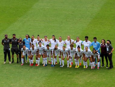 (Korintliler Brezilya 1. Lig Kadın Futbol Ligi 'ni kazandılar. 6 Aralık 2020, Sao Paulo, Brezilya: Corinthians, Avai-Kindermann 'ı yenerek 2020 Brezilya 1. Lig bayanlar futbol ligi şampiyonu oldu.