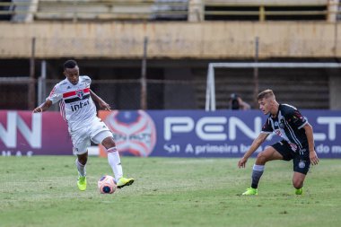 SAO PAULO, SP, BRAZIL: Brezilya 'daki iki Campeonato Brasileiro Srie A takımı arasında futbol maçı