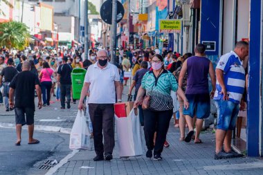 SAO PAULO, SP 18.11.2019 - Sao Paulo, Brezilya 'daki yaşam sahnesi