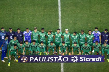 SAO PAULO, SP, BRAZIL: Brezilya 'daki iki Campeonato Brasileiro Srie A takımı arasında futbol maçı